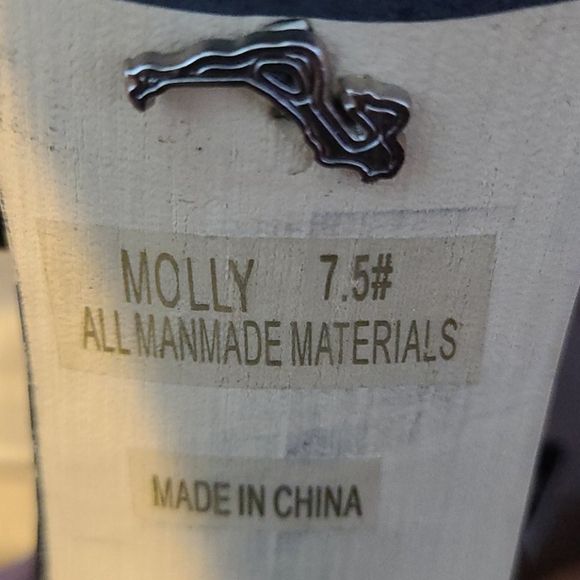 DONATED Dollhouse platform booties, 7.5 - Picture 6 of 8